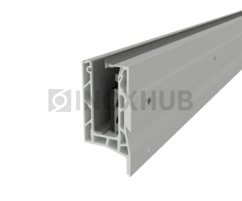 Профиль 133 БАЗА комплект для бокового крепления, 6000 мм, Анодированный алюминий