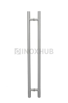 Ручка (633-1200 SSS) 32×900×1200 мм, стекло 8-12 мм, нерж. сталь матовая