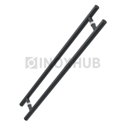 Ручка (633-1000 BLC) 32×825×1000 мм, стекло 8-12 мм, Черный мат