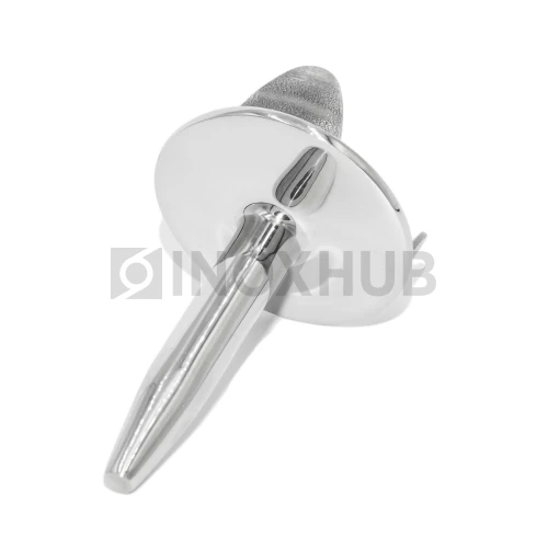 Наконечник штырь сварной облегченный, Ø50.8 мм, AISI 304, GRIT 600