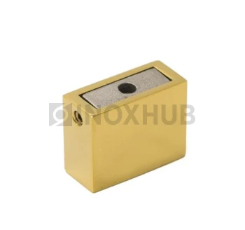 Держатель штанги (343 Gold) стена-штанга 30×10 мм, под Золото Держатель штанги (343 Gold) стена-штанга 30×10 мм, под Золото