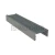 Уплотнитель для П-поручень, под стекло 20 мм, L=6000, серый