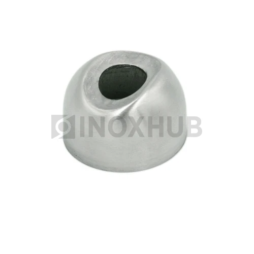 Соединение поручня со стойкой штамп. под 90°, Ø25.4 мм, AISI 304, GRIT 320 Соединение поручня со стойкой штамп. под 90°, Ø25.4 мм, AISI 304, GRIT 320