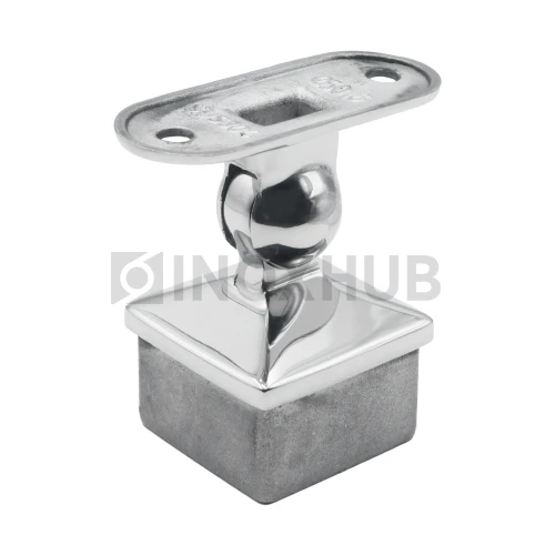 Наконечник шаровой рег. литой внутренний под плоскость, 40×40 мм, AISI 304, GRIT 600