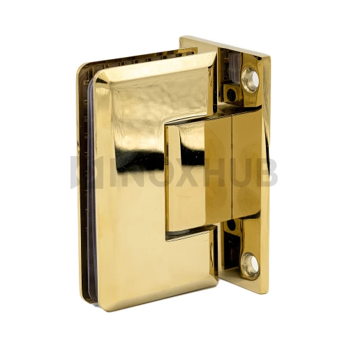 Петля (301 Gold) стена-стекло двустороннее крепление, под Золото