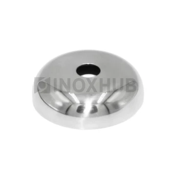 Низ стойки малый декоративный, Ø10.0 мм, AISI 304, GRIT 600