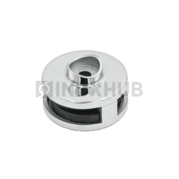 Стеклодержатель литой двойной зажимной Ø38.1×60.0 мм, стекло 8.0 мм, AISI 304, GRIT 600 Стеклодержатель литой двойной зажимной Ø38.1×60.0 мм, стекло 8.0 мм, AISI 304, GRIT 600