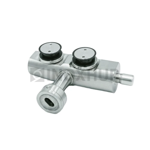 Фитинг (730 SSS) с осью стена-фрамуга под зенковку, нерж. сталь матовая Фитинг (730 SSS) с осью стена-фрамуга под зенковку, нерж. сталь матовая