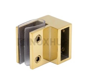 Держатель стекла (347 Gold) торцевой горизонтальный, штанга 30×10 мм, под Золото Держатель стекла (347 Gold) торцевой горизонтальный, штанга 30×10 мм, под Золото