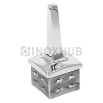 Наконечник штырь литой, 40.0×40.0 мм, AISI 304, GRIT 600