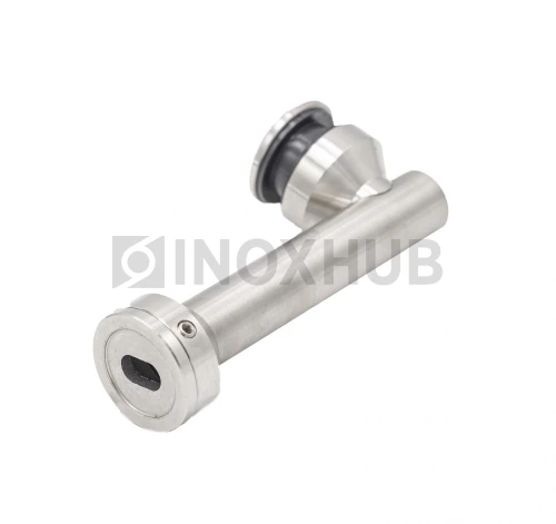 Крепление стекло-стена (205-103а SSS) без зенковки, AISI 304, нерж. сталь матовая Крепление стекло-стена (205-103а SSS) без зенковки, AISI 304, нерж. сталь матовая