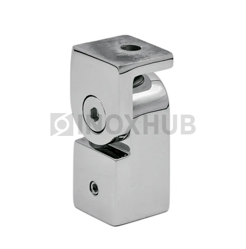 Держатель штанги (188 PSS) стена-штанга поворотный, штанга 15×15 мм, нерж. сталь полированная Держатель штанги (188 PSS) стена-штанга поворотный, штанга 15×15 мм, нерж. сталь полированная