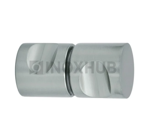 Кноб (696 SC), стекло 6.0-12.0 мм, матовый хром Кноб (696 SC), стекло 6.0-12.0 мм, матовый хром