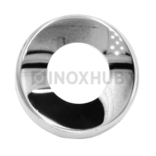 Низ стойки большой декоративный, Ø50.8 мм, AISI 201, GRIT 600