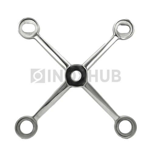 X-образный спайдер, AISI 304, GRIT 600