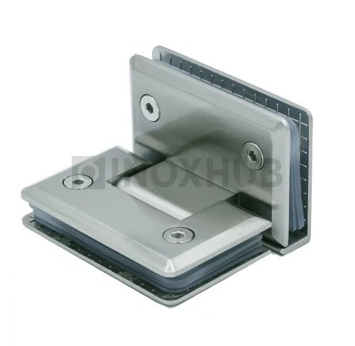 Петля (304 SC) стекло-стекло 90°, матовый хром Петля (304 SC) стекло-стекло 90°, матовый хром