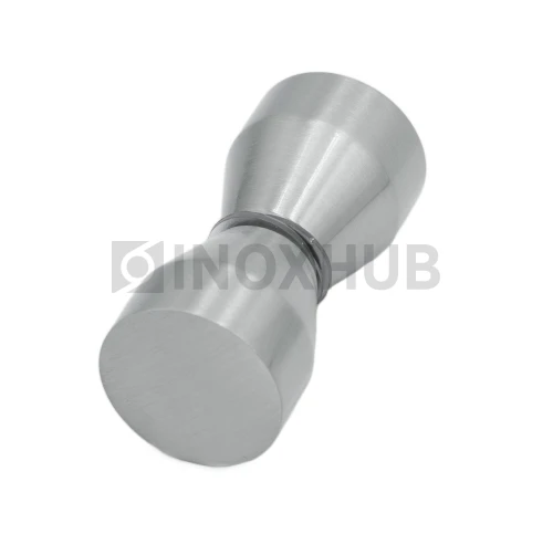 Кноб (693 SC), стекло 6.0-12.0 мм, матовый хром Кноб (693 SC), стекло 6.0-12.0 мм, матовый хром