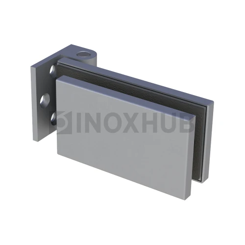 Петля (85-4 AL) на коробку (межосевое 45 мм), Анодированный алюминий