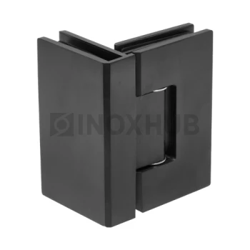 Петля (304 BLC) стекло-стекло 90°, нерж. сталь Черный мат Петля (304 BLC) стекло-стекло 90°, нерж. сталь Черный мат