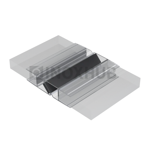 Профиль (210-8 CL) магнит черный 90º/180º, L=2200 (1 компл/2шт), стекло 8.0 мм, ПВХ прозрачный БЕЛЫЙ Профиль (210-8 CL) магнит черный 90º/180º, L=2200 (1 компл/2шт), стекло 8.0 мм, ПВХ прозрачный БЕЛЫЙ