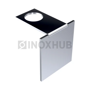 Торцевая заглушка для Профиль п-обр. (756 al), 19×15 мм, полированный алюминий Торцевая заглушка для Профиль п-обр. (756 al), 19×15 мм, полированный алюминий