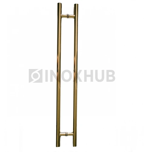 Ручка (633-1000 Gold) 32×825×1000 мм, стекло 8-12 мм, под Золото