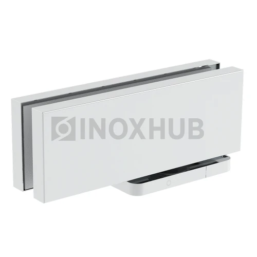 Доводчик-Петля (82 PSS) фиксация 90°, дверь 850-1000 мм до 80 кг, нерж. сталь полированная