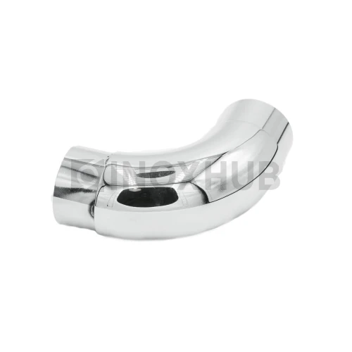 Отвод со вставками, Ø38.1×1.5 мм, AISI 304, GRIT 600