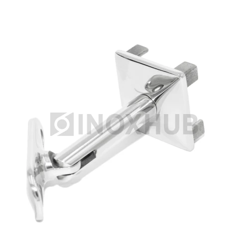 Наконечник штырь литой облегченный с ложементом (Ø50.8) регулируемый, 40.0×40.0 мм, AISI 304, GRIT 600 Наконечник штырь литой облегченный с ложементом (Ø50.8) регулируемый, 40.0×40.0 мм, AISI 304, GRIT 600