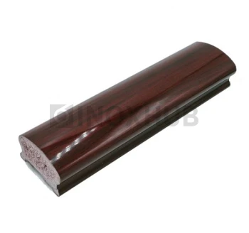 Пластиковый поручень, фигурный, цвет Махагон, 38.0×64.0×4000 мм Пластиковый поручень, фигурный, цвет Махагон, 38.0×64.0×4000 мм