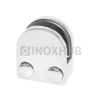 Стеклодержатель литой на плоскость, стекло 8.0 мм, AISI 316, GRIT 600 Стеклодержатель литой на плоскость, стекло 8.0 мм, AISI 316, GRIT 600