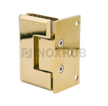 Петля (305 Gold) стена-стекло одностороннее крепление, под Золото