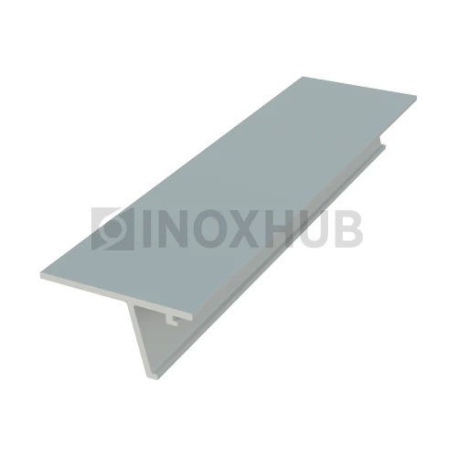 Крышка 24.5 на профиль 102 для стекла 16-20 мм, L=6000, Анодированный алюминий