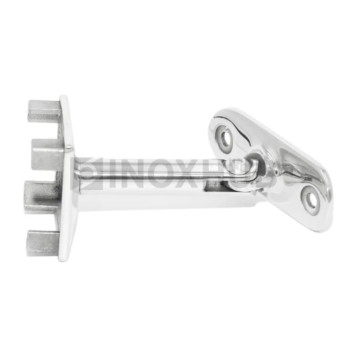 Наконечник штырь литой облегченный с ложементом (Ø50.8) регулируемый, 40.0×40.0 мм, AISI 304, GRIT 600 Наконечник штырь литой облегченный с ложементом (Ø50.8) регулируемый, 40.0×40.0 мм, AISI 304, GRIT 600