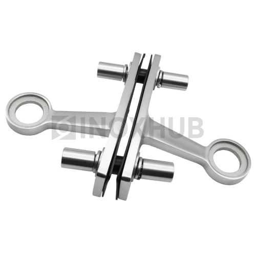 Спайдер на ребро жесткости 2 точки, AISI 316, GRIT 320 Спайдер на ребро жесткости 2 точки, AISI 316, GRIT 320