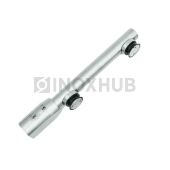 Петля нижняя (710 SSS) под зенковку, нерж. сталь матовая