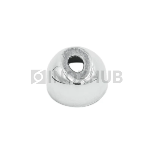 Соединение поручня со стойкой штамп. под 90°, Ø25.4 мм, AISI 304, GRIT 600