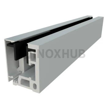 Набор зажимной, профиль 40А (база 40А-3000), L=3000мм, крышки Анодированный алюминий Набор зажимной, профиль 40А (база 40А-3000), L=3000мм, крышки Анодированный алюминий