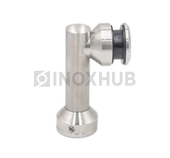 Крепление стекло-стена (205-75а SSS) без зенковки, AISI 304, нерж. сталь матовая