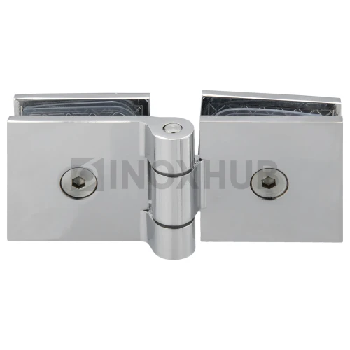 Коннектор (725 reg PC) стекло-стекло регулируемый, полированный хром