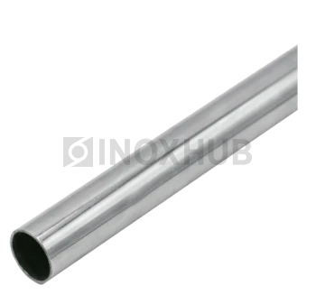 Труба круглая AISI 201, ASTM A554, Ø16.0×1.2×4000 мм, GRIT 600