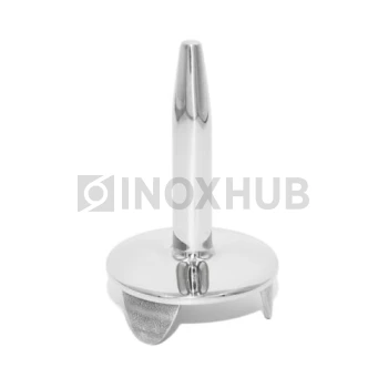 Наконечник штырь сварной облегченный, Ø50.8 мм, AISI 304, GRIT 600