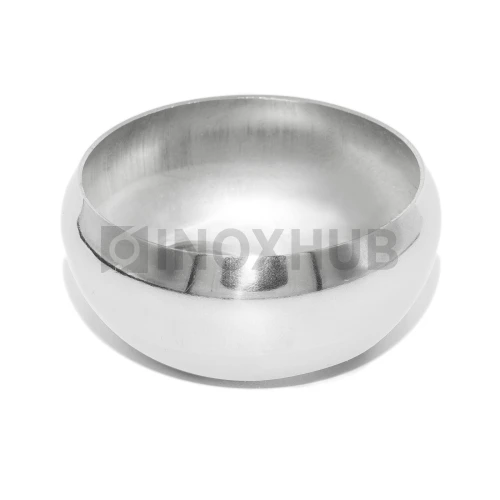 Соединение поручня со стойкой штамп. под 90°, Ø50.8 мм, AISI 316, GRIT 600