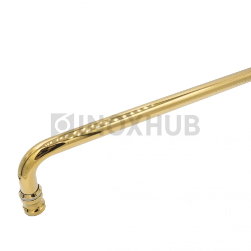 Ручка-полотенцесушитель (621-450 Gold), Ø19 мм м/о 450 мм, под Золото