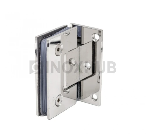 Петля (305 PSS) стена-стекло (без фаски) одностороннее крепление, нерж. сталь полированная Петля (305 PSS) стена-стекло (без фаски) одностороннее крепление, нерж. сталь полированная