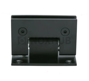 Петля (301 BLC) стена-стекло двустороннее крепление, нерж. сталь Черный мат