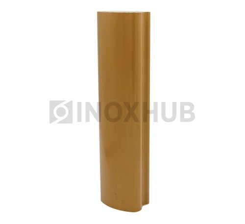 Пластиковый поручень, фигурный, цвет Орех, 38.0×64.0×4000 мм Пластиковый поручень, фигурный, цвет Орех, 38.0×64.0×4000 мм