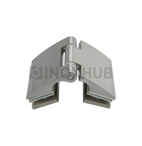 Петля (512 SC) стекло-стекло, открывание наружу, матовый хром Петля (512 SC) стекло-стекло, открывание наружу, матовый хром