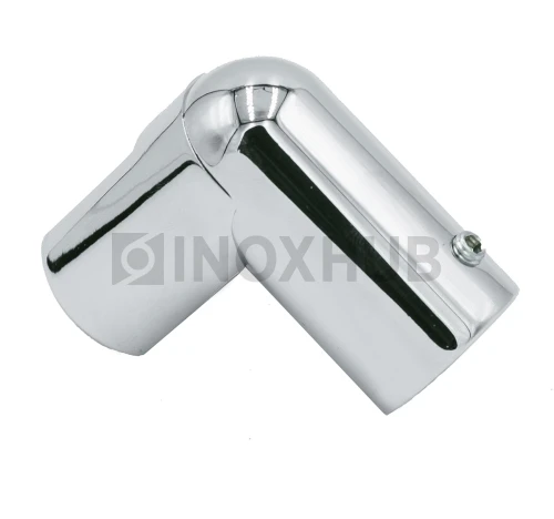 Держатель стекла (914АV PC) торцевой с выносом, штанга Ø19 мм, полированный хром Держатель стекла (914АV PC) торцевой с выносом, штанга Ø19 мм, полированный хром