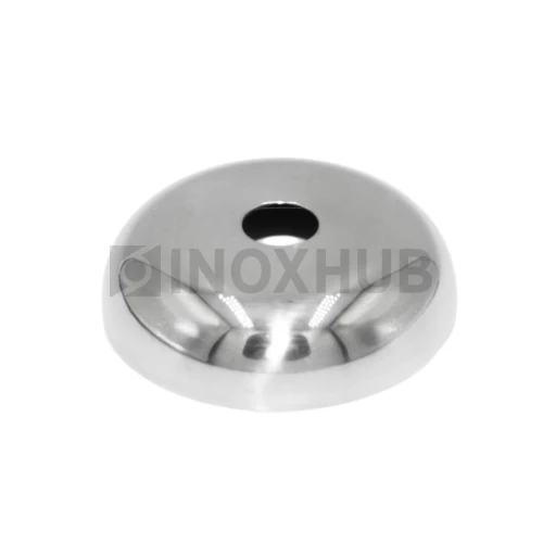 Низ стойки малый декоративный, Ø10.0 мм, AISI 304, GRIT 600 Низ стойки малый декоративный, Ø10.0 мм, AISI 304, GRIT 600